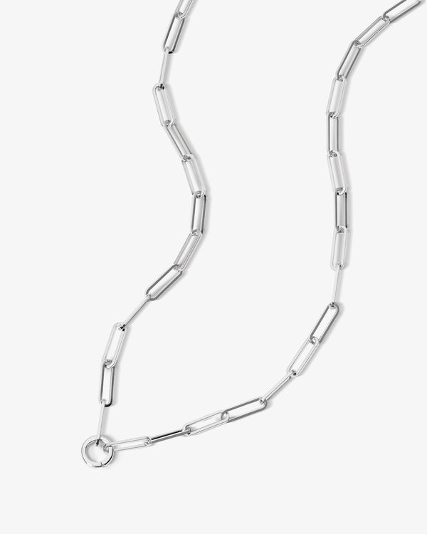 Paperclip Chain w/ Charm Holder