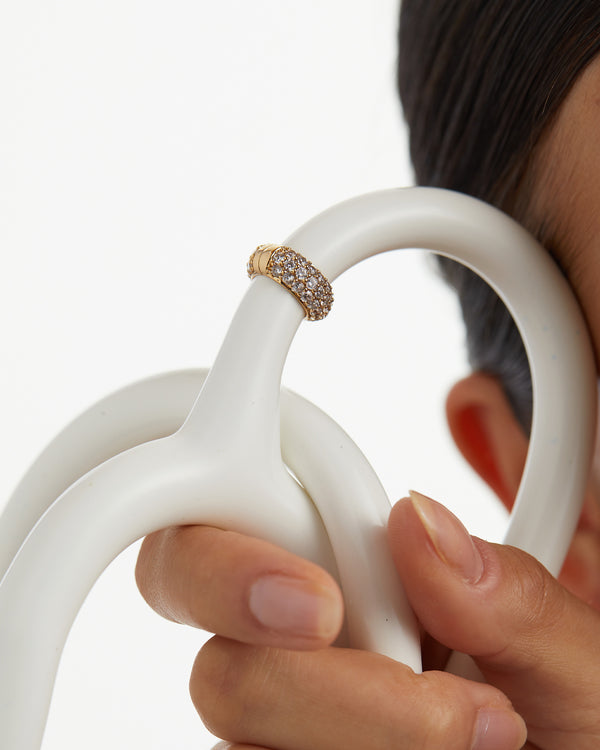 Pavé Dome Charm for Stethoscope