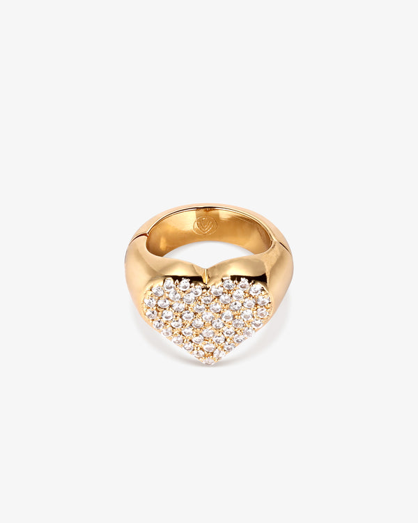 Pavé Heart Charm for Stethoscope