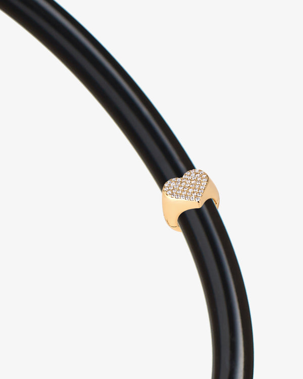 Pavé Heart Charm for Stethoscope