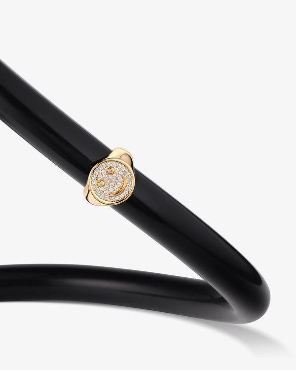 Smiley Pavé Charm for Stethoscope