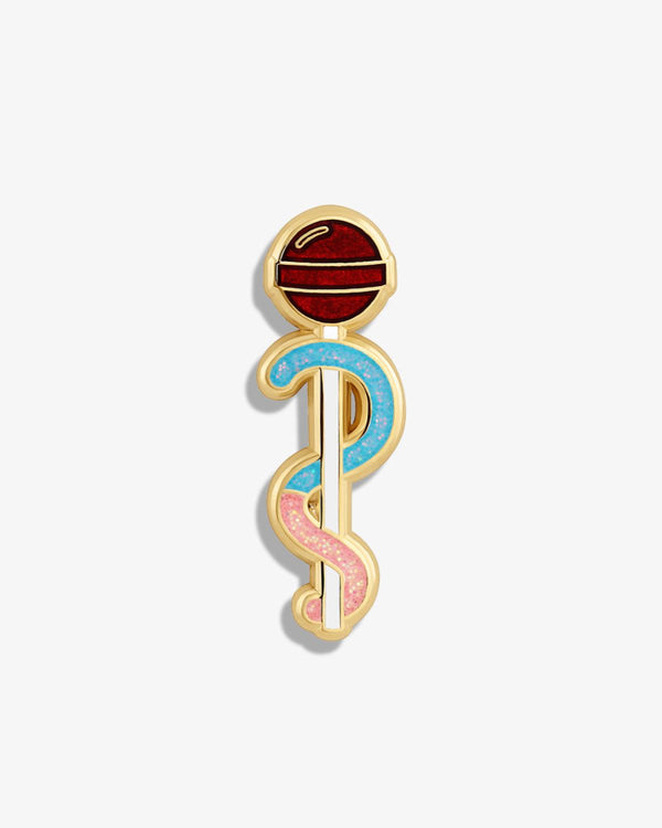 Pediatric Rod of Asclepius Lapel Pin - V Coterie