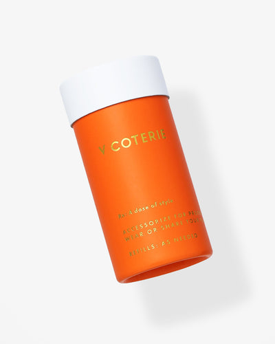 A gift box for jewelry or enamel pins shaped as a pill bottle
