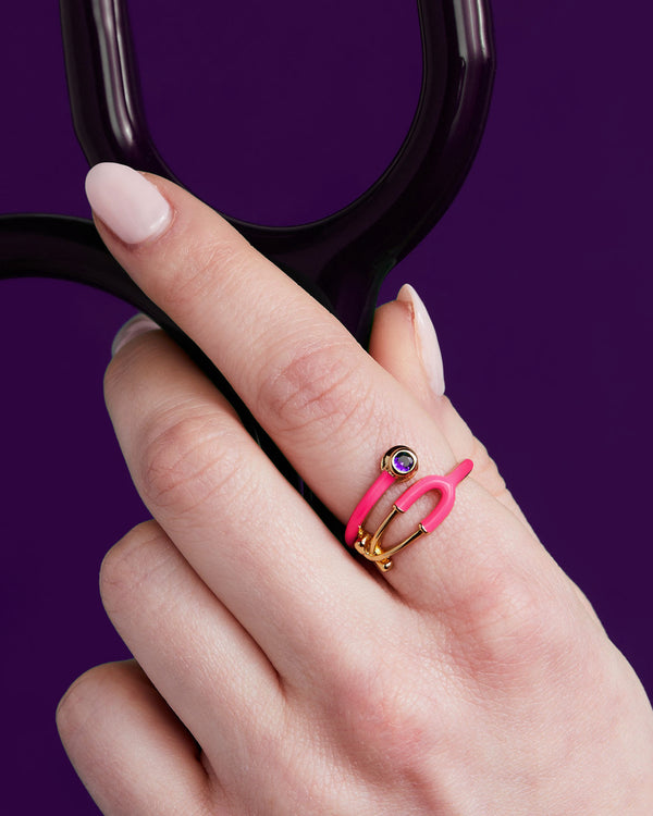 Stethoscope Enamel Ring