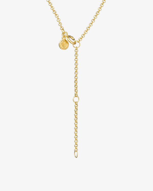 Long Rolo Chain w/ Charm Enhancer - V Coterie