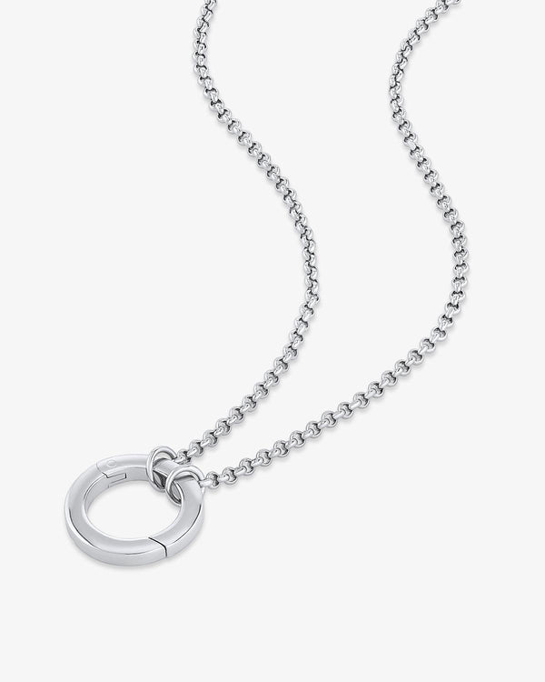 Long Rolo Chain w/ Charm Enhancer - V Coterie