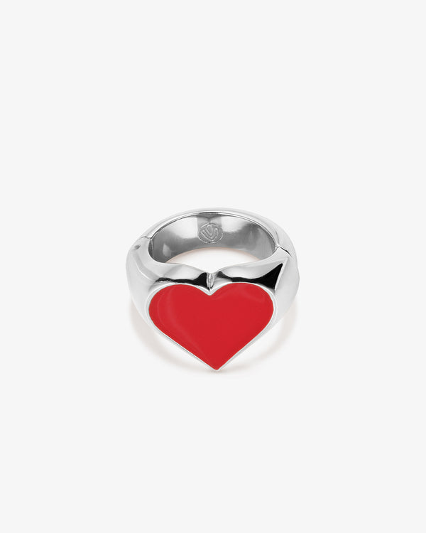 Enamel Heart Charm for Stethoscope