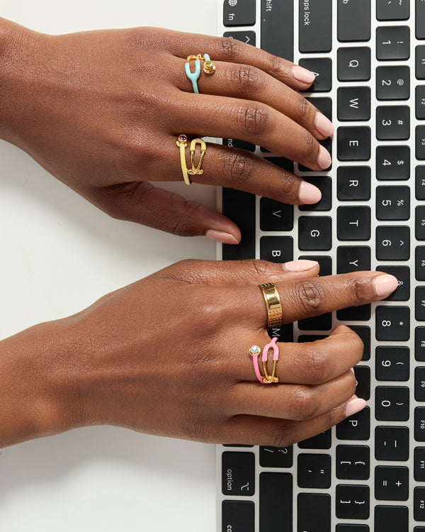 Stethoscope Enamel Ring