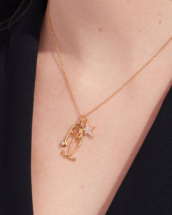 Super Star Pavé Pendant Charm