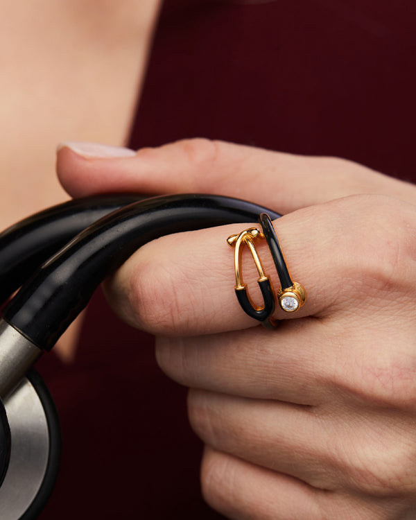 Stethoscope Enamel Ring