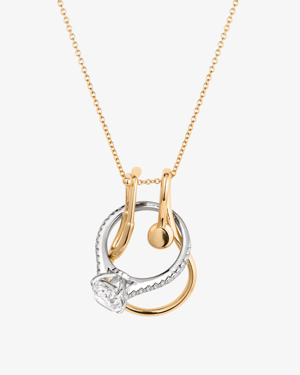 Stethoscope Ring Keeper Necklace