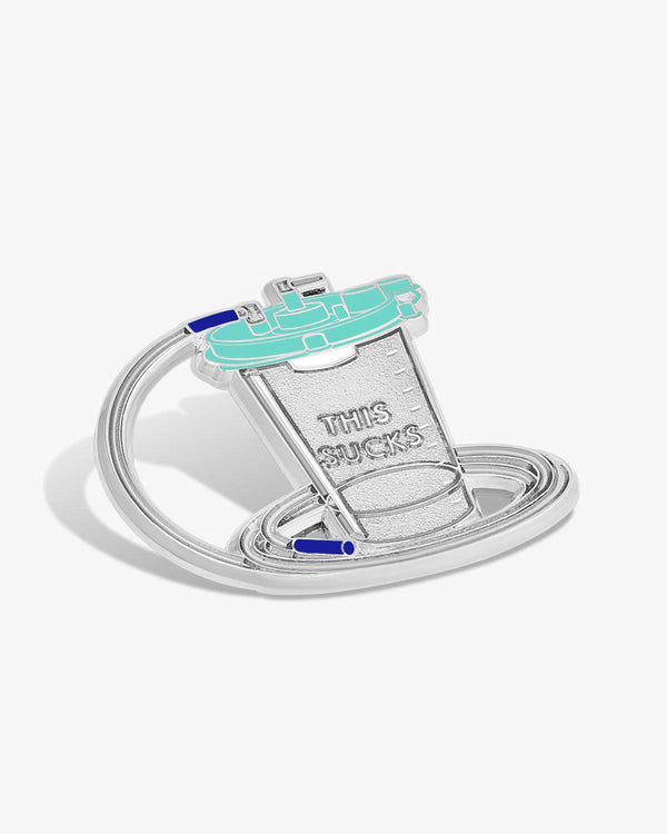 This Sucks (Suction Canister) Lapel Pin - V Coterie