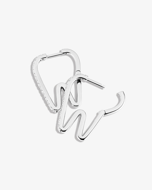 Tooth Pavé Hoops