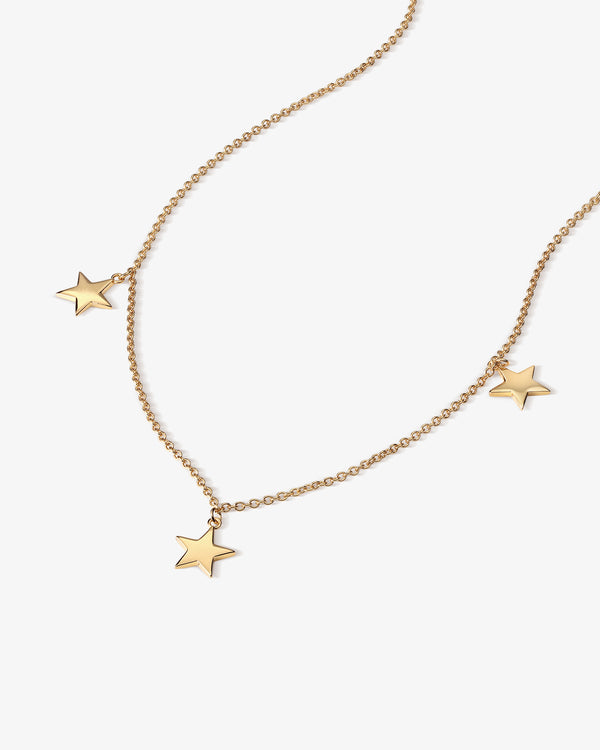 Trio Star Necklace