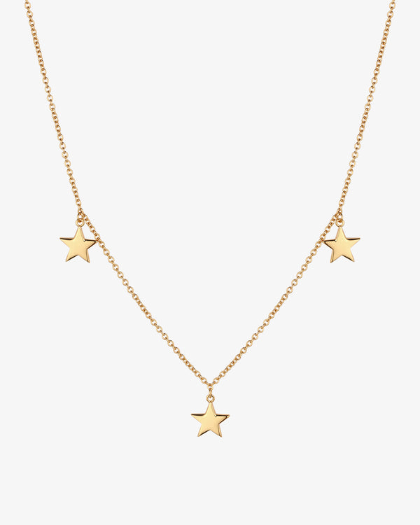 Trio Star Necklace