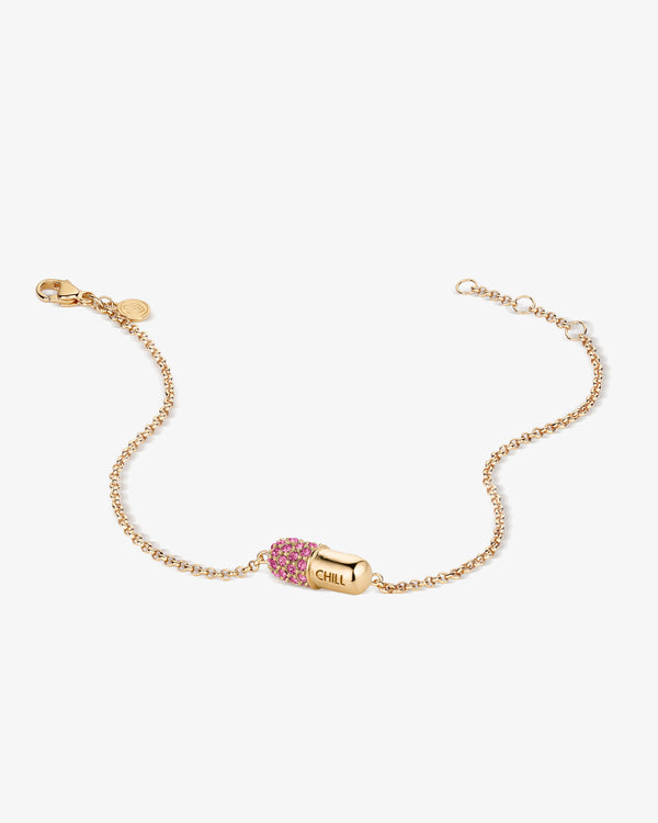 Chill Pill Pavé (Rose) Bracelet