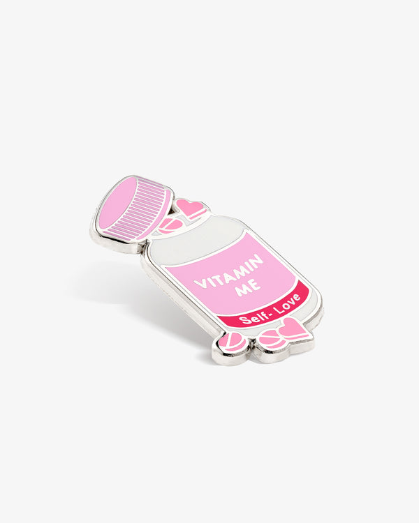 Vitamin Me Lapel Pin
