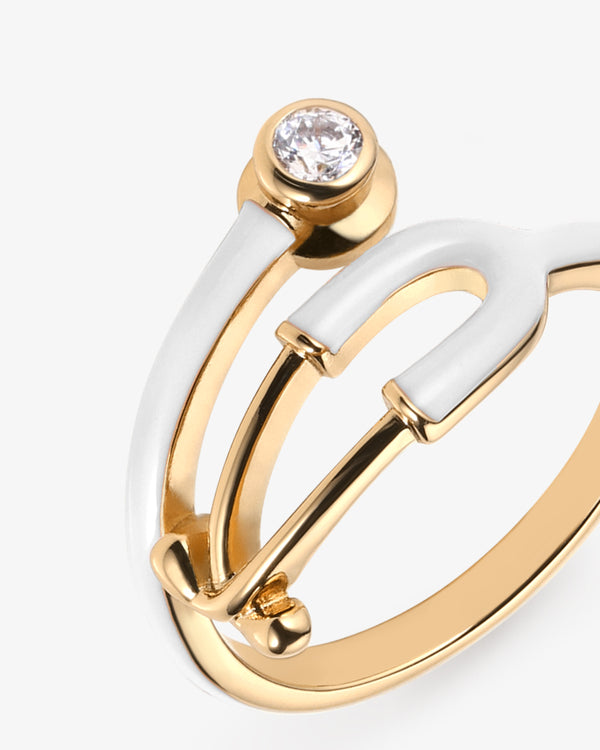 Stethoscope Enamel Ring