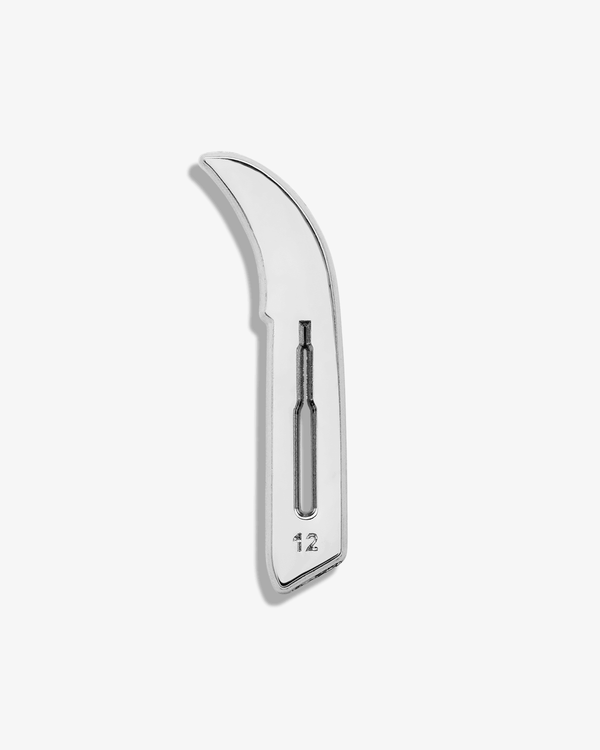 12 Blade Lapel Pin - V Coterie