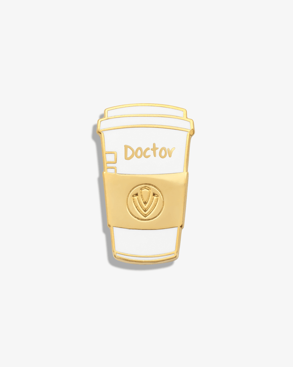 Coffee (Doctor) Lapel Pin - V Coterie