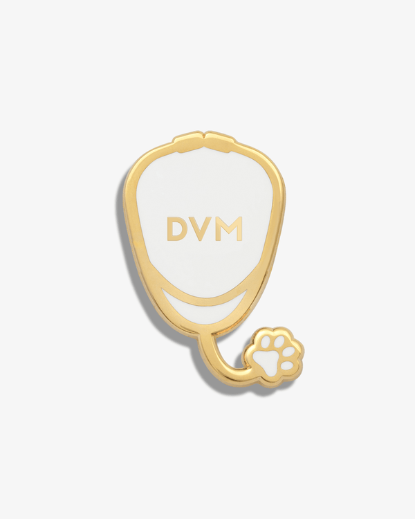 Doctor of Veterinary Medicine (DVM) Lapel Pin - V Coterie