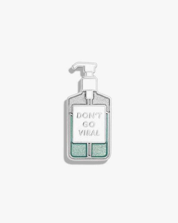 Don't Go Viral (Hand Soap) Lapel Pin - V Coterie