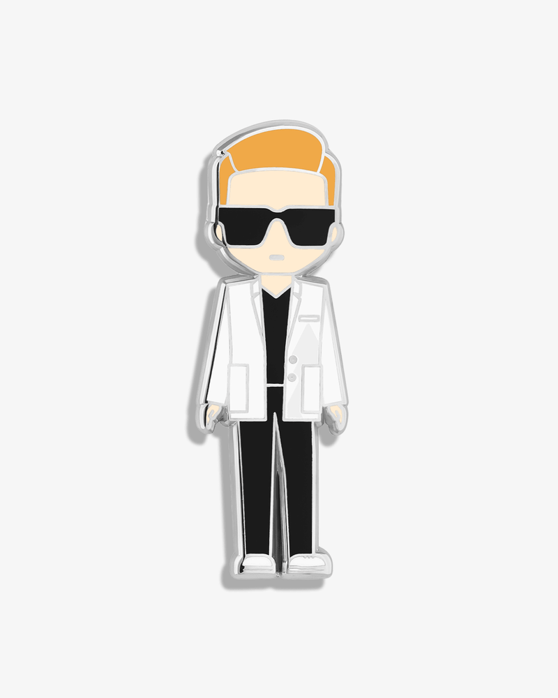 Homme Healthcare Professional Enamel Pin Red/Light by V Coterie