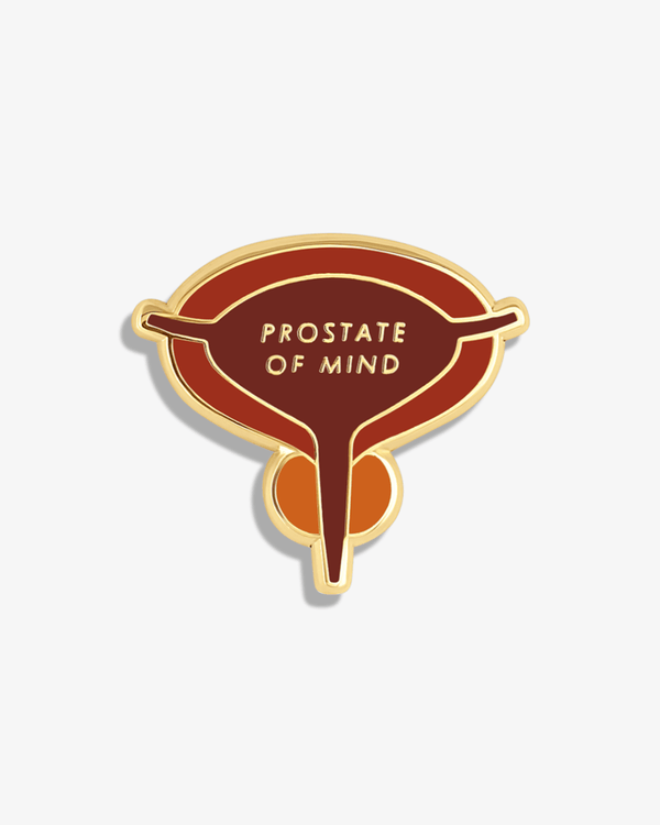 Prostate of Mind Lapel Pin - V Coterie