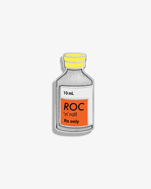 Roc 'n' Roll (Rocuronium) Lapel Pin - V Coterie