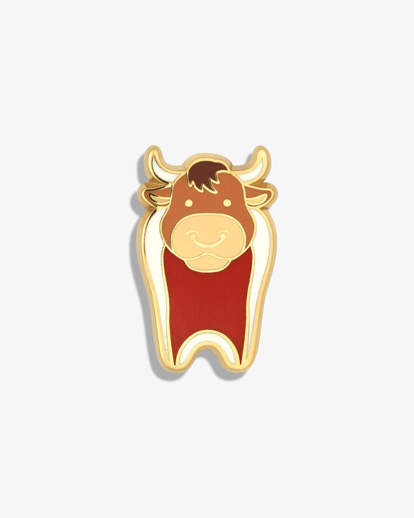 Taurodont Lapel Pin - V Coterie