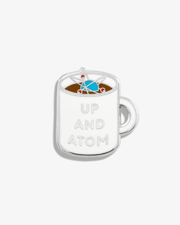 Up and Atom Coffee Mug Lapel Pin - V Coterie